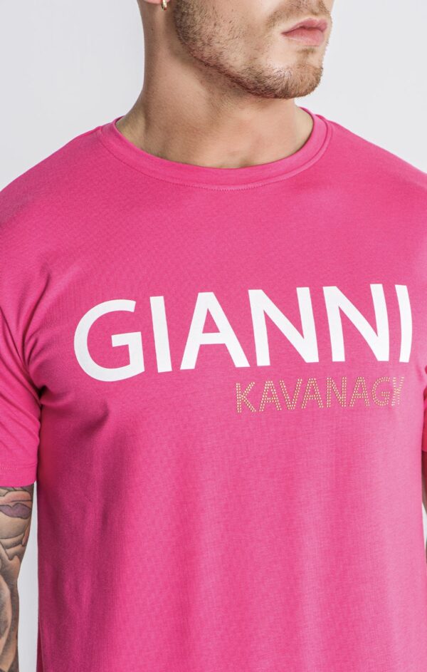 GIANNI KAVANAGH Camiseta " Gianni " color rosa