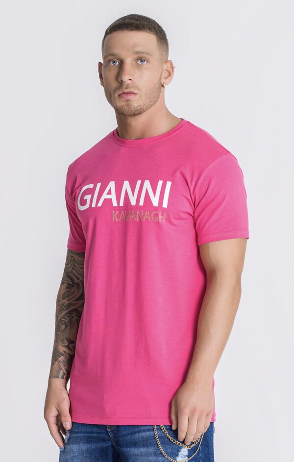 GIANNI KAVANAGH Camiseta " Gianni " color rosa