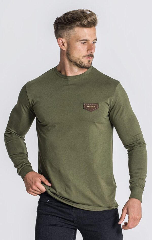 GIANNI KAVANAGH Camiseta " Core Western " color verde