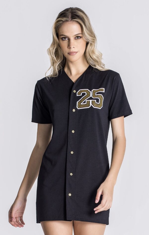 GIANNI KAVANAGH Vestido " The League Crystals " color negro