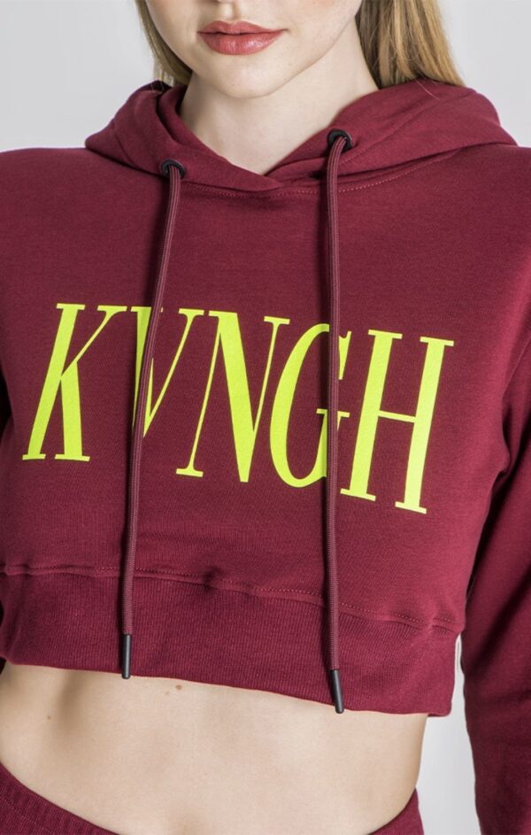 GIANNI KAVANAGH Sudadera " Lucifer " color burdeos