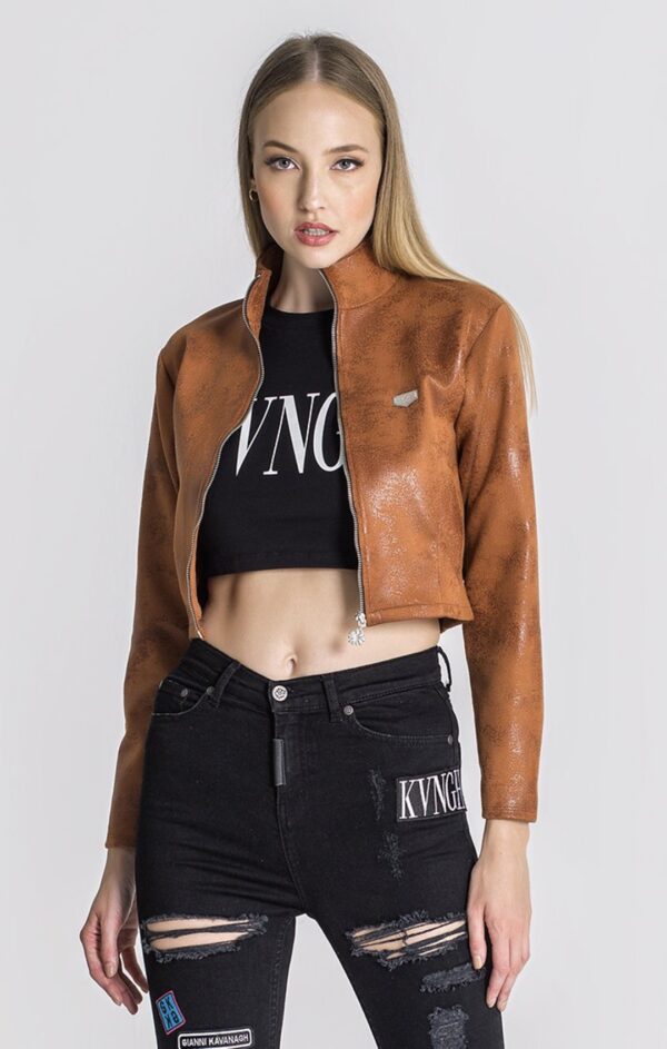 GIANNI KAVANAGH Chaqueta " Lucifer " color camel