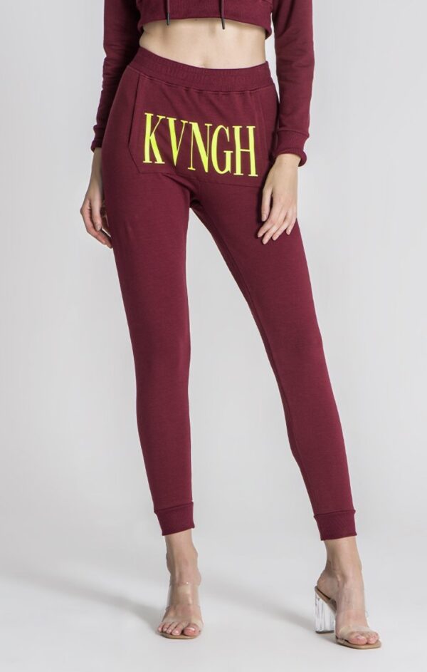 GIANNI KAVANAGH Pantalon " Lucifer " color burdeos