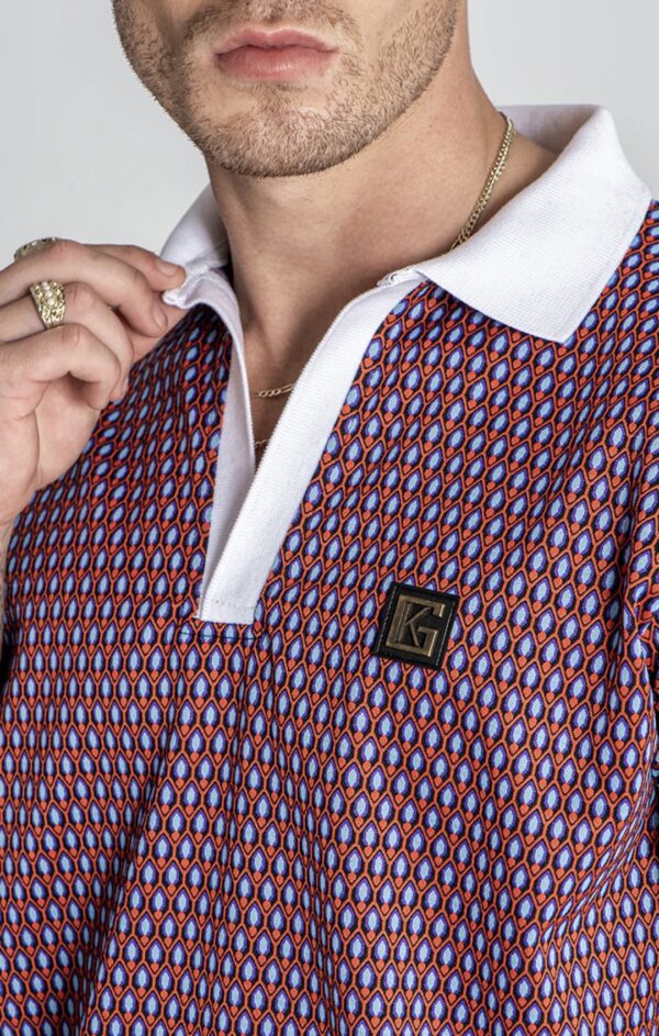 GIANNI KAVANAGH Polo " Multicolor Multiply Polo " estampado