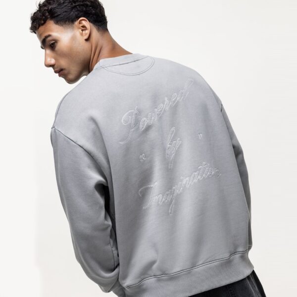GOOD FOR NOTHING Sudadera " IMAGINARY GREY SWEATSHIRT " gris