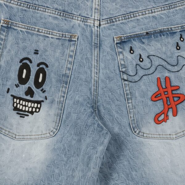 GRIMEYBermudas"CSTARDUST BAGGY DENIM SHORTS"denim azul