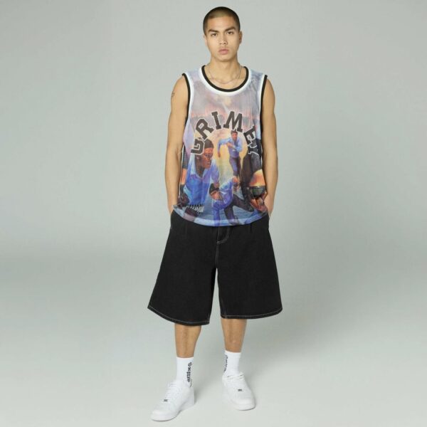 GRIMEYCamiseta"100 MILES RELAXED BASKETBALL JERSEY"multicolor