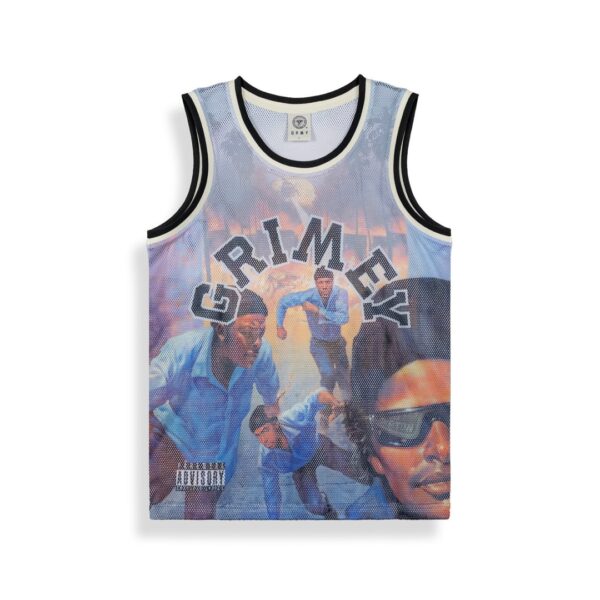 GRIMEYCamiseta"100 MILES RELAXED BASKETBALL JERSEY"multicolor