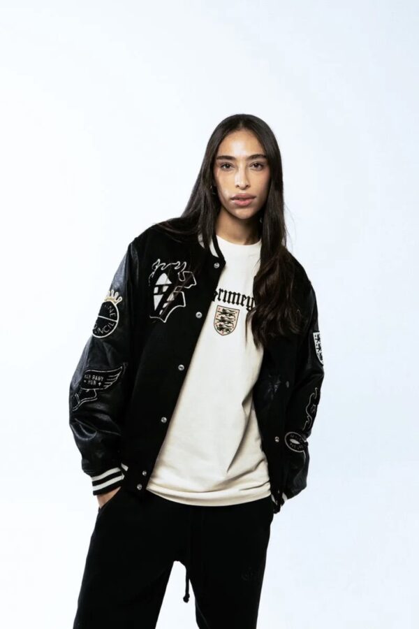 GRIMEY Chaqueta " SAOIRSE BASEBALL JACKET " color negro