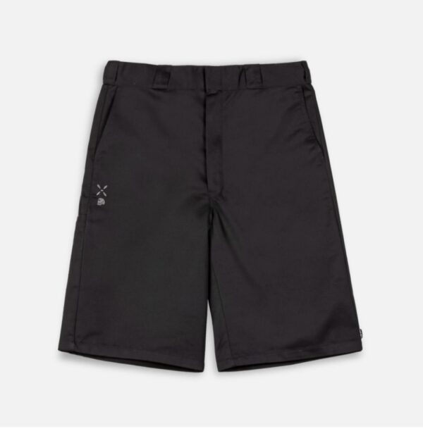 GRIMEY Bermuda " CAUSING PANIC LOOSE WORK SHORTS " color negro