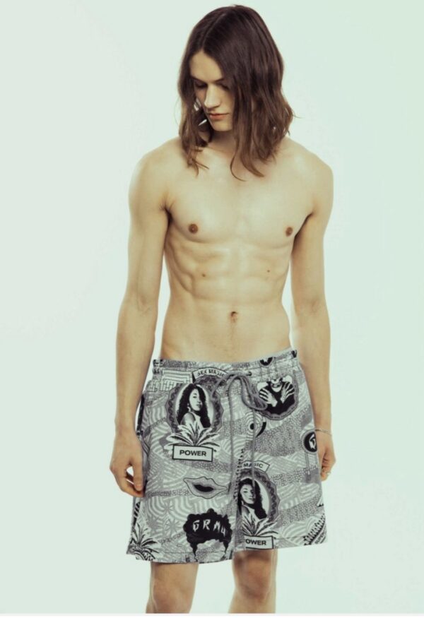 GRIMEY Bañador " SUPASTAR SWIMMING SHORT " color negro