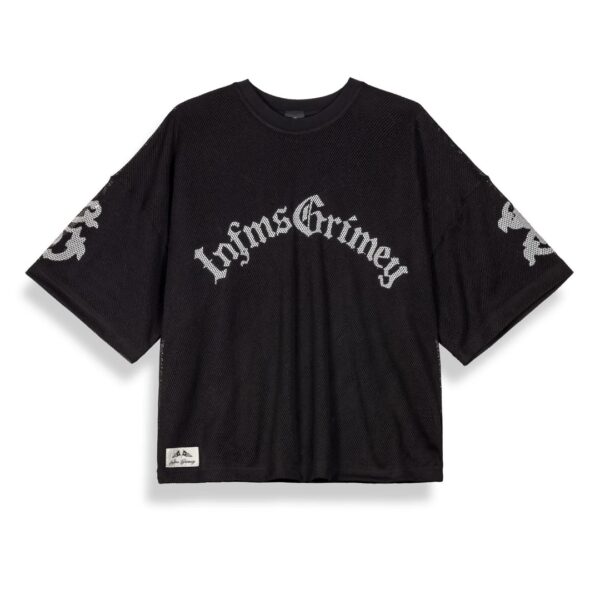 GRIMEYCamiseta"CHIEF WATCHER MESH BOXY TEE"color negro