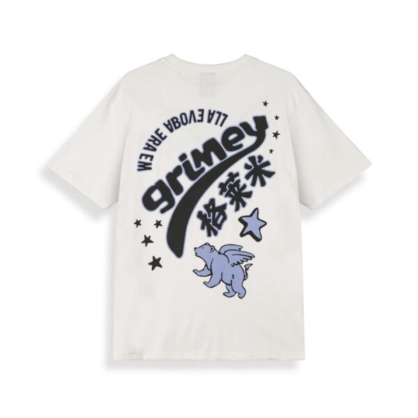 GRIMEYCamiseta"CONCREAT JUNGLE Gé lái m? CLASSIC FIT TEE"color blanco