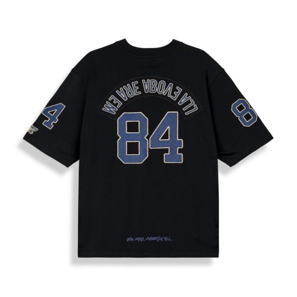 GRIMEYCamiseta"CONCREAT JUNGLE V NECK OVERSIZED TEE"color negro