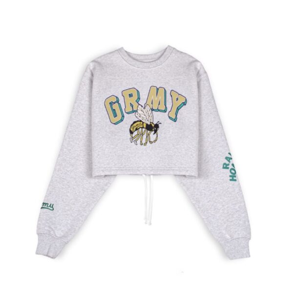 GRIMEY Sudadera " Hive Heavyweight " color gris