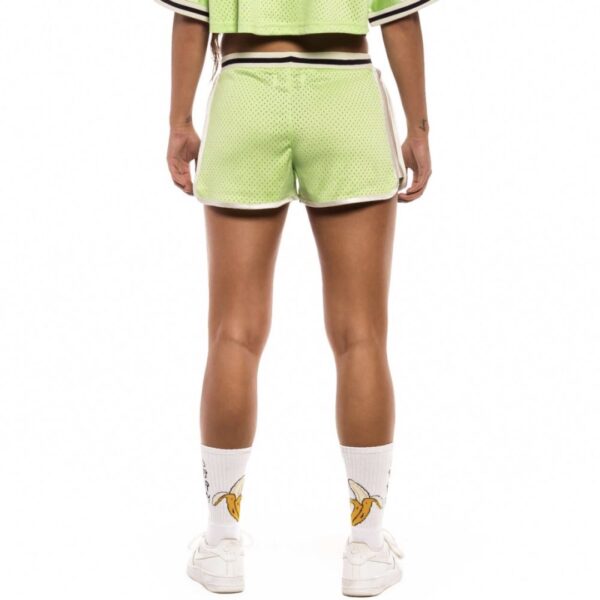 GRIMEY Shorts " Jungle Punch Girl Mesh Shorts " color verde