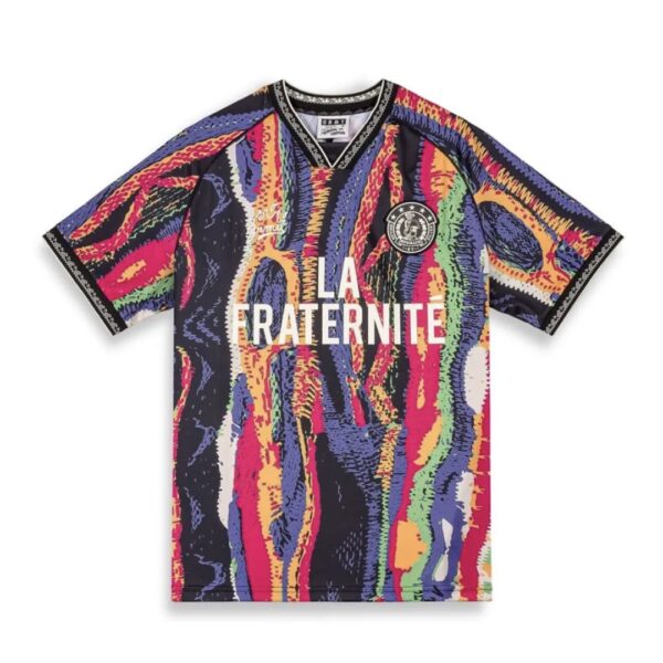GRIMEY Camiseta " LA FRATERNITE SOCCER TEE " multicolor