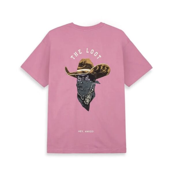 GRIMEY Camiseta " LONE HAND REGULAR TEE " color crudo