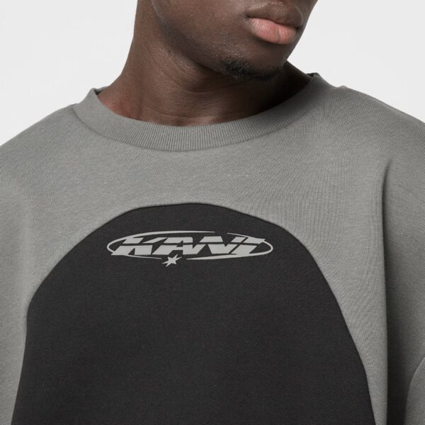 KARL KANISudadera"Kani Elipse Os Crew"color negro