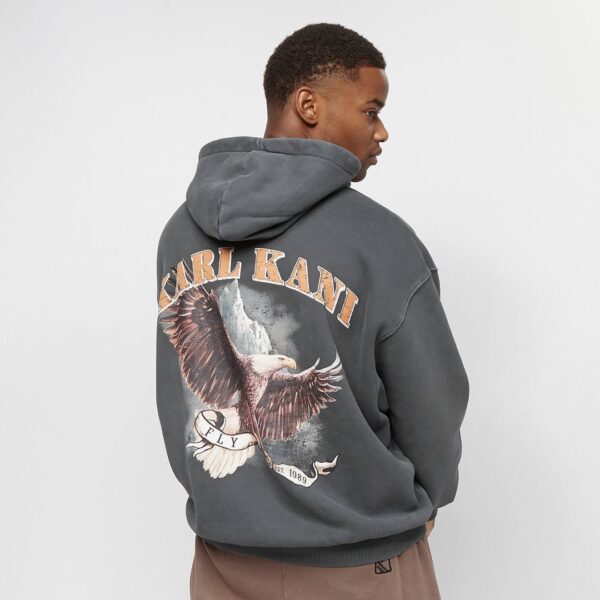 KARL KANI Sudadera color bleach