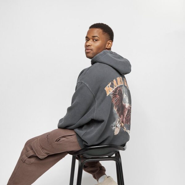 KARL KANI Sudadera color bleach