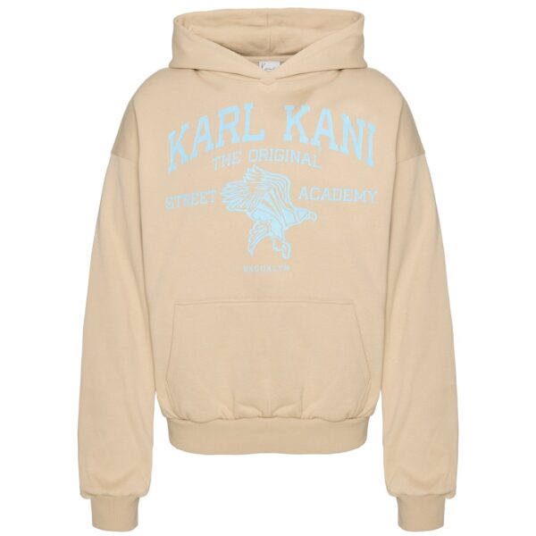 KARL KANI Sudadera " Kani Street Academy Os Hoodie sand " color beige