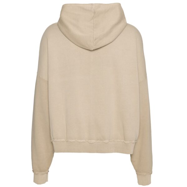 KARL KANI Sudadera " Retro Sprayed Os Hoodie dark sand " color beige