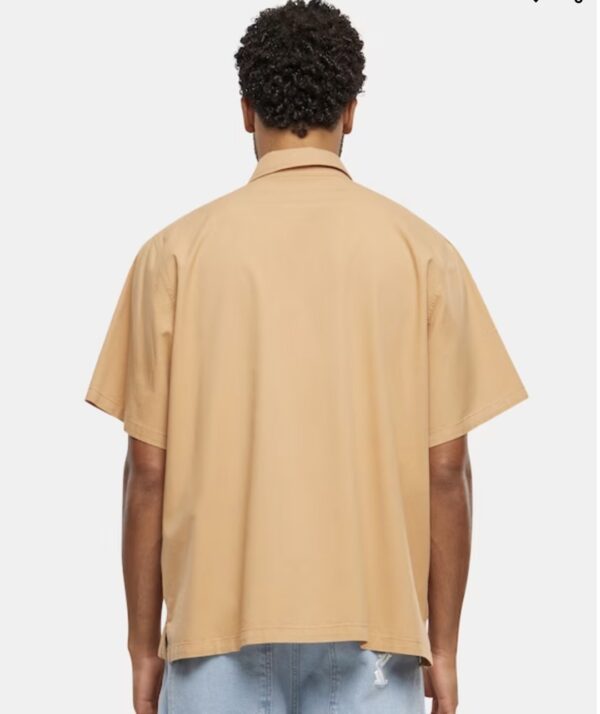 KARL KANI Camisa " Og Ornament Woven Shirt sand " color beige