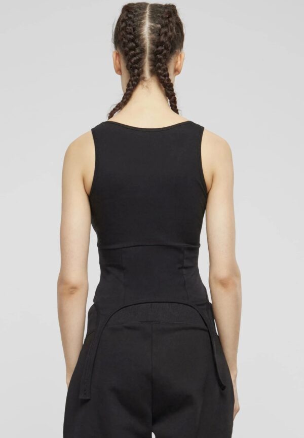 KARL KANI Top " KK Og Corset Strap Top black " color negro