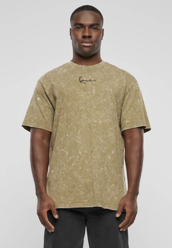 KARL KANI Camiseta " Small Signature Washed Eagle Tee sand " color beige