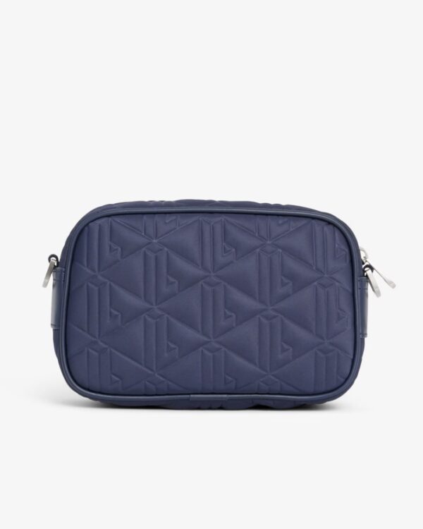LACOSTEBolso"The Blend small reporter bag in embossed"color marino