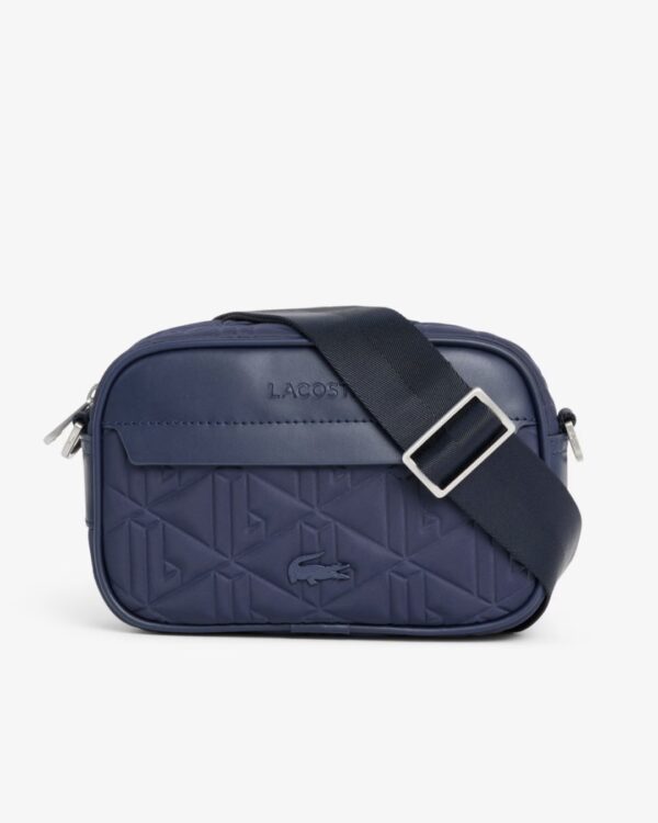 LACOSTEBolso"The Blend small reporter bag in embossed"color marino