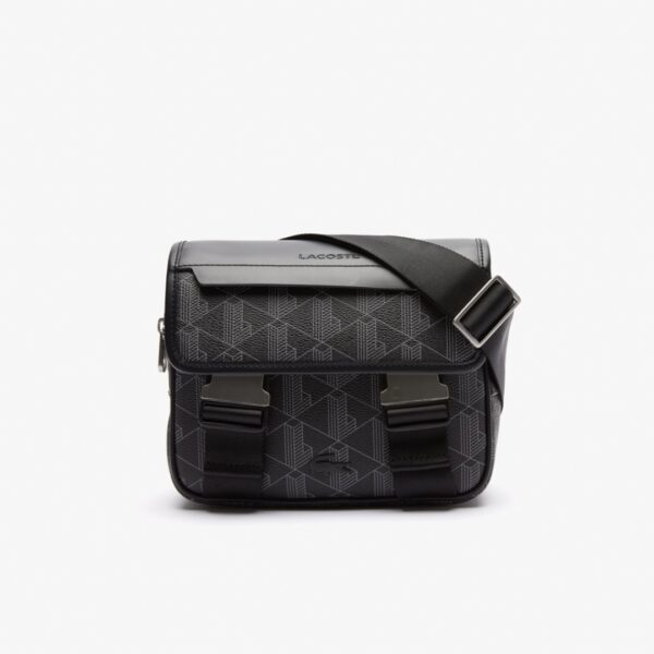 LACOSTEBolso"The Blend zipped messenger bag"color negro