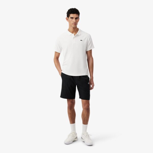LACOSTEBermudas"Regular Fit Water-Repellent Off Court Shorts"color negro