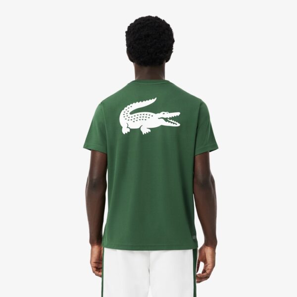 LACOSTECamiseta"Regular Fit Ultra-Dry UPF50 Off Court T-shirt"color verde