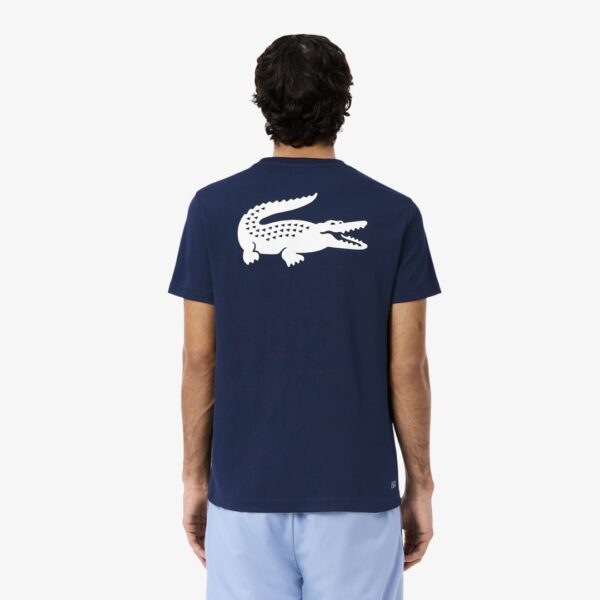 LACOSTECamiseta"Regular Fit Ultra-Dry UPF50 Off Court T-shirt"color marino