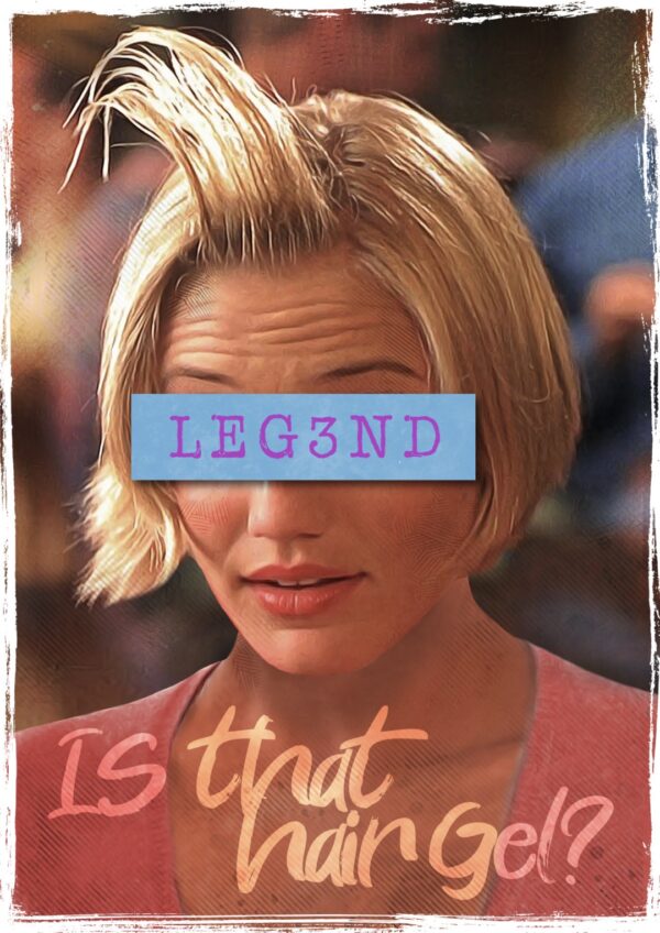 Camiseta LEG3END " MARY " color blanco de la colección " Rostros de Leyenda "