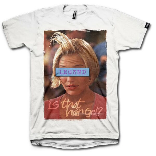 Camiseta LEG3END " MARY " color blanco de la colección " Rostros de Leyenda "