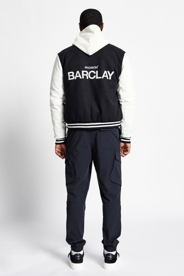 MADISON BARCLAYS Chaqueta " LINCOLN BASEBALL WOOL JACKET " color negro
