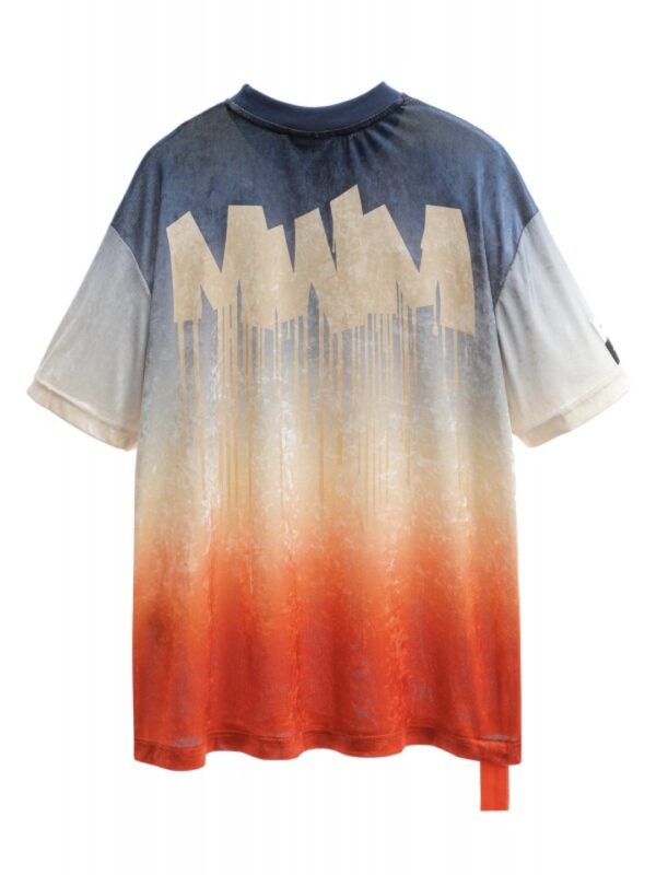 MOD WAVE MOVEMENT Camiseta " DÉGRADÉ T-SHIRT " color naranja