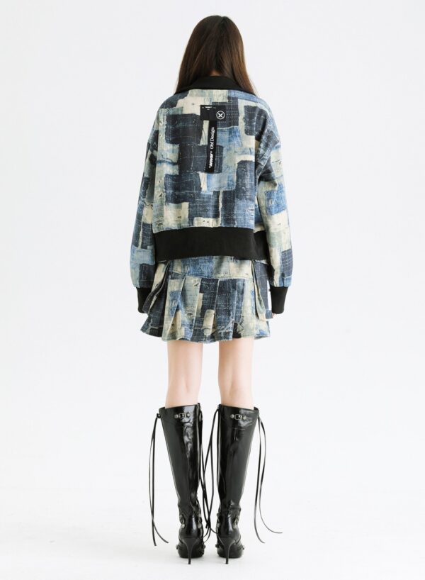 MOD WAVE MOVEMENT Chaqueta " BLACK CAPSULE " color azul