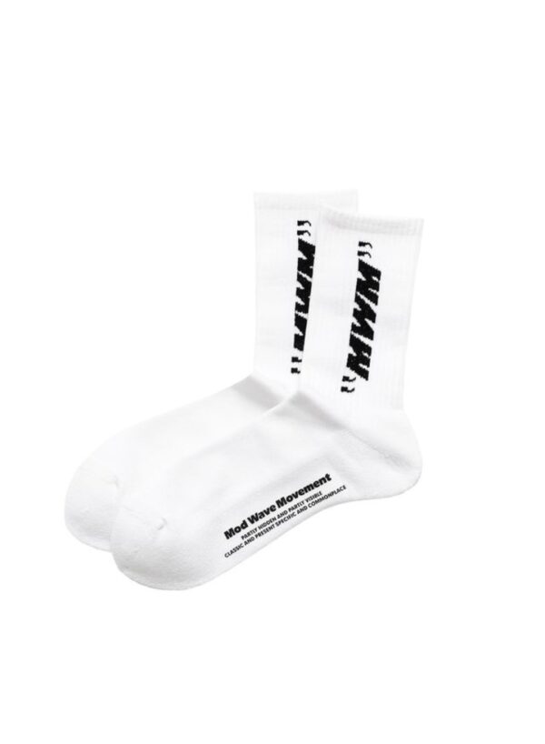 MOD WAVE MOVEMENTPack calcetines"LOGO SOCKS"color blanco-negro