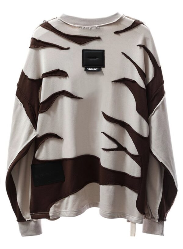 MOD WAVE MOVEMENTSudadera"VANGUARD´S DOG  SWEATSHIRT"color marron