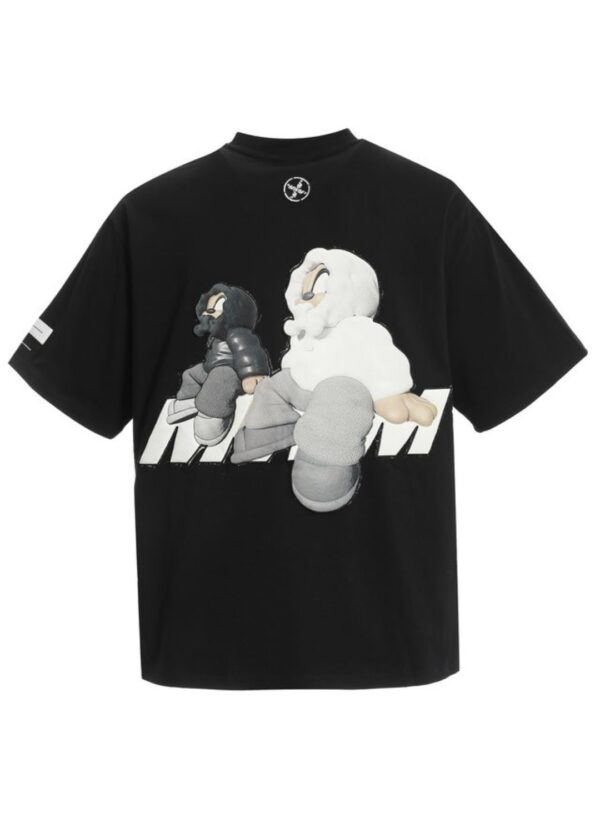 MOD WAVE MOVEMENTCamiseta"VANGUARD´S DOG T-SHIRT"color negro