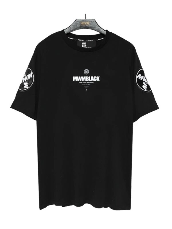 MOD WAVE MOVEMENT Camiseta color negro