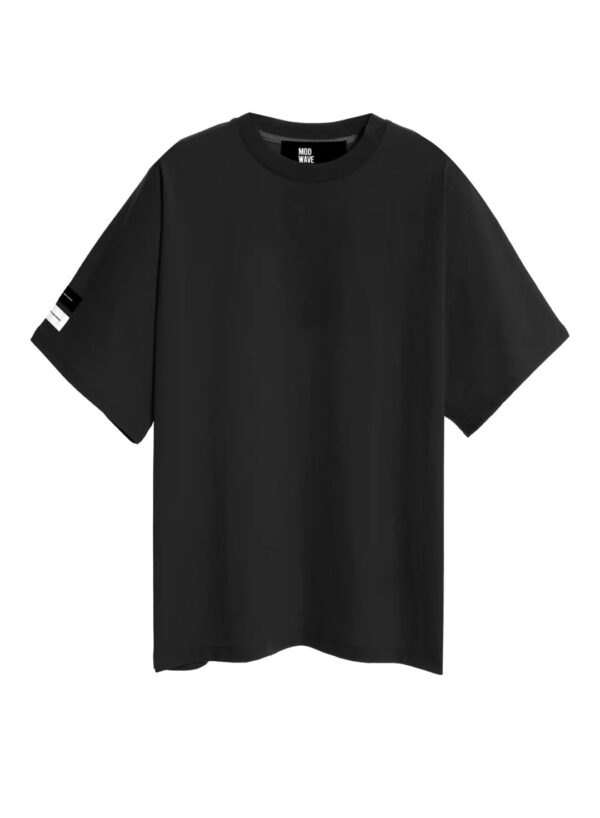 MOD WAVE MOVEMENTCamiseta"Mod Wave Logo Regular Fit Tee"color negro