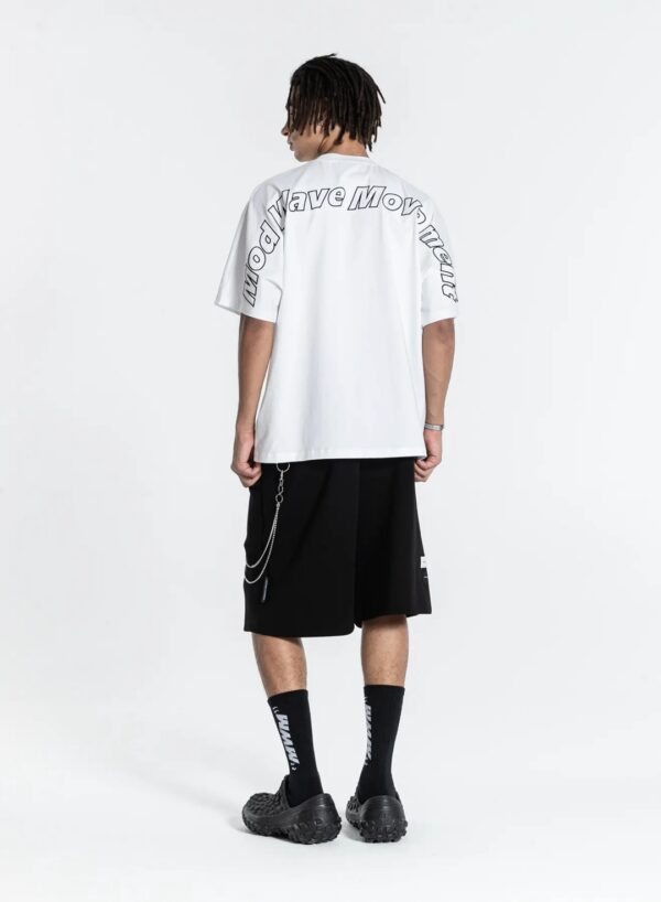 MOD WAVE MOVEMENTCamiseta"Mod Wave Logo Regular Fit Tee"color blanco