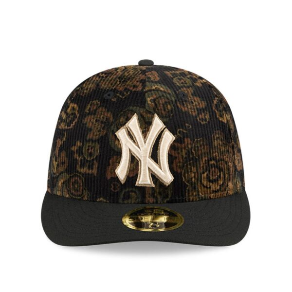 NEW ERAGorra"FLORAL CORD 5950LP 28578 NEYYAN BLK"color negro