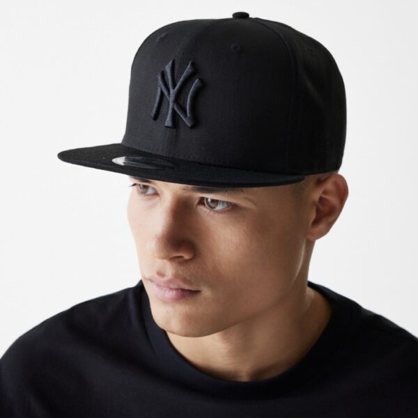 NEW ERAGorra"MLB 9FIFTY NEYYAN BLKBLK"color negro