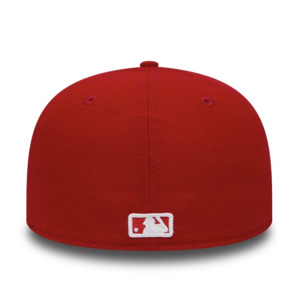 NEW ERAGorra"MLB BASIC NEYYAN SCA/WHI"color rojo
